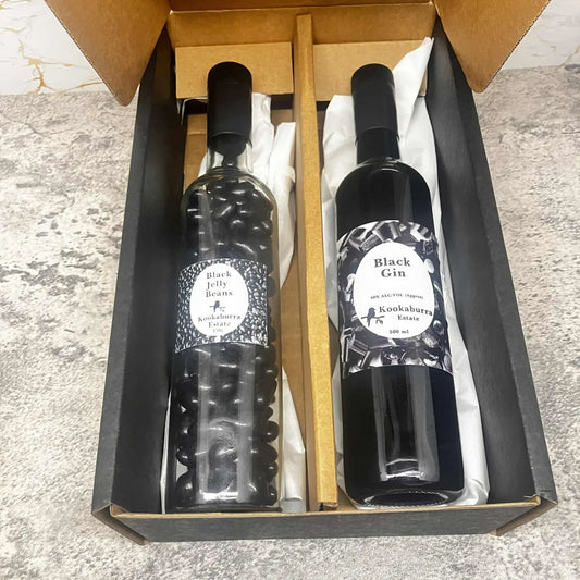 Black Gin and Black Jelly Beans