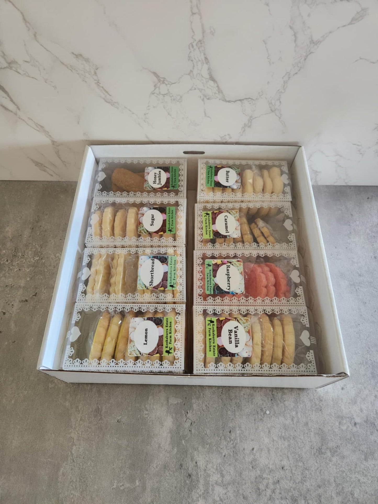 Morning Tea Delights Biscuit Box