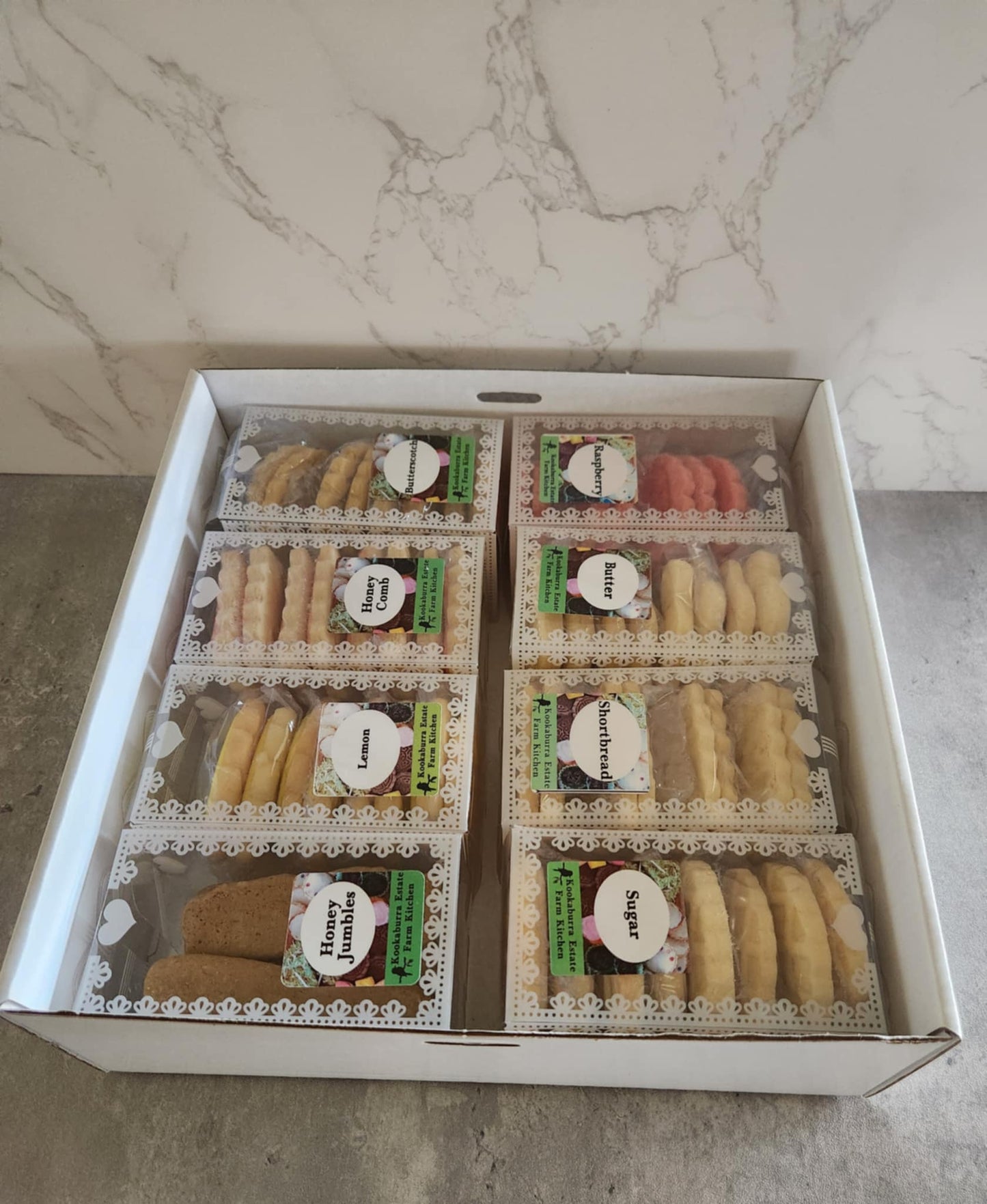 Morning Tea Delights Biscuit Box
