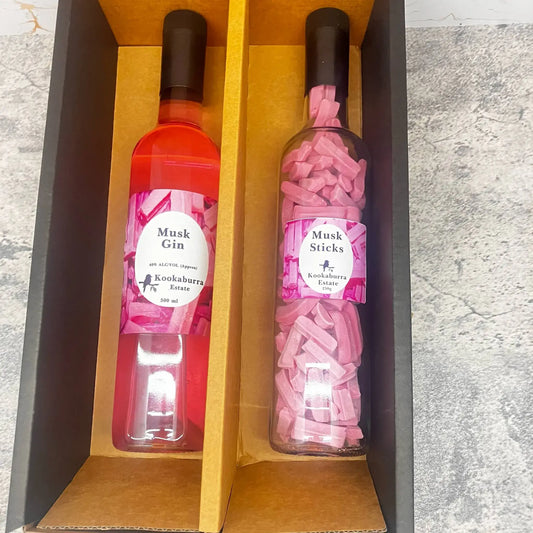 Musk Gin and Musk Sticks