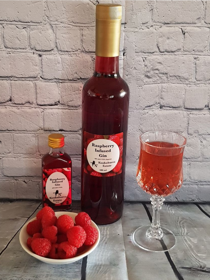 Raspberry Gin Kookaburra Estate