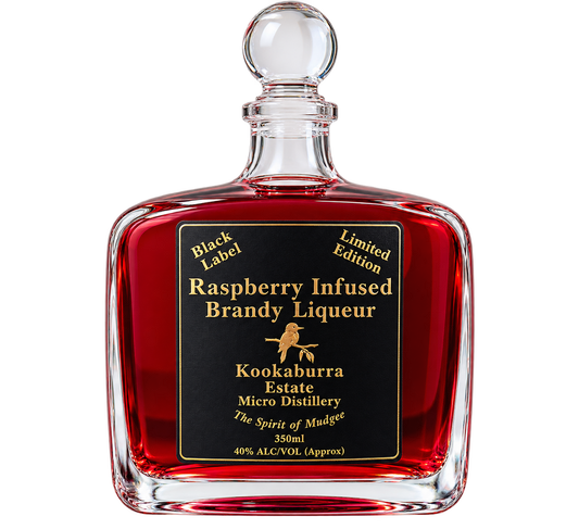 Black Label Raspberry Infused Brandy Liqueur