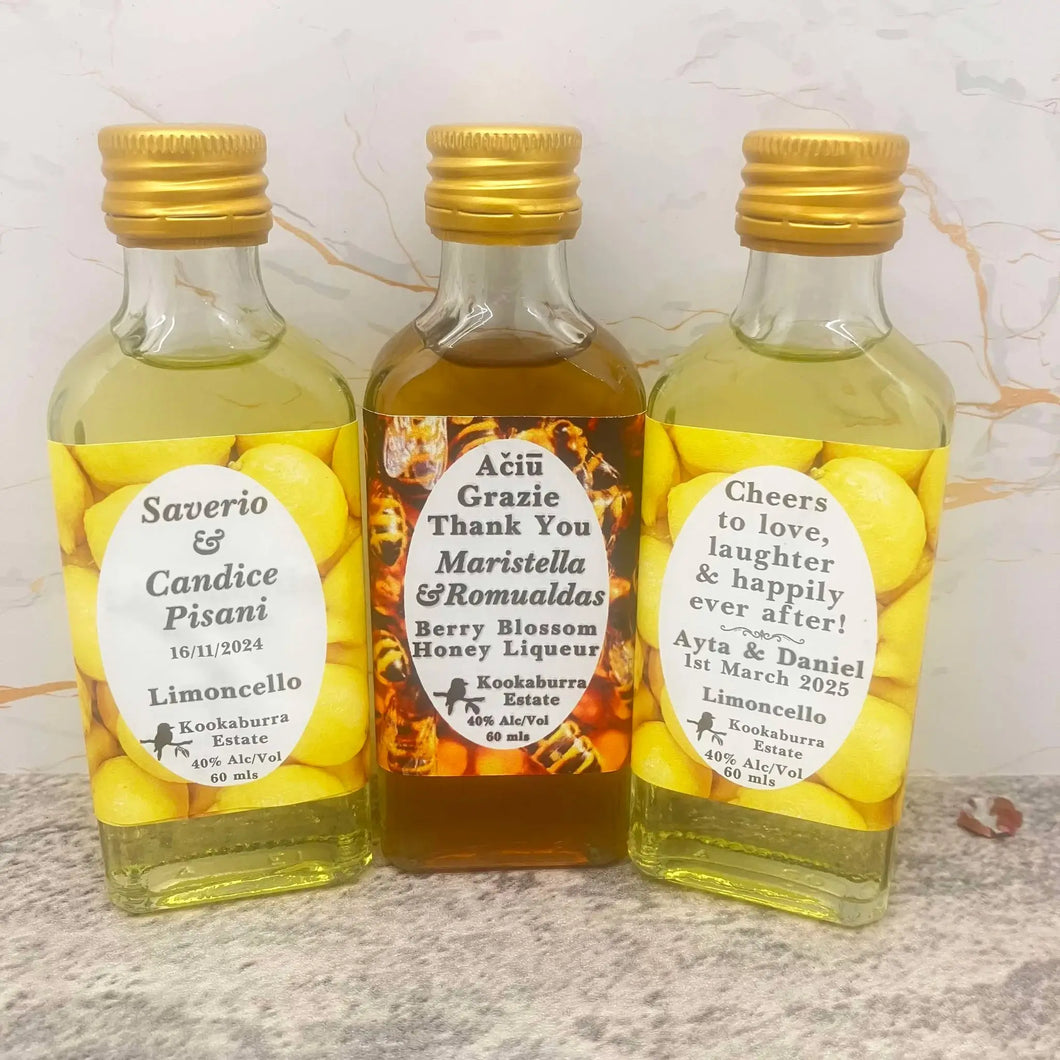 Wedding Bomboniere Bottles
