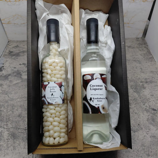 Coconut Liqueur and Coconut  Jelly Beans