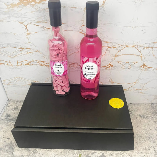 Musk Liqueur and Musk Sticks