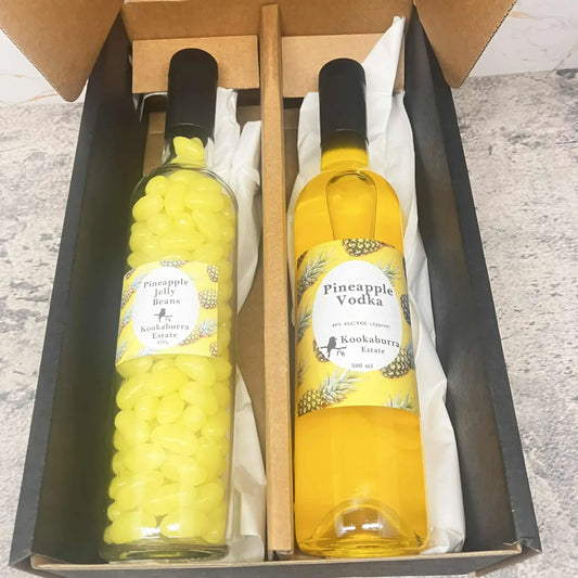 Pineapple Vodka and Pineapple Jelly Beans