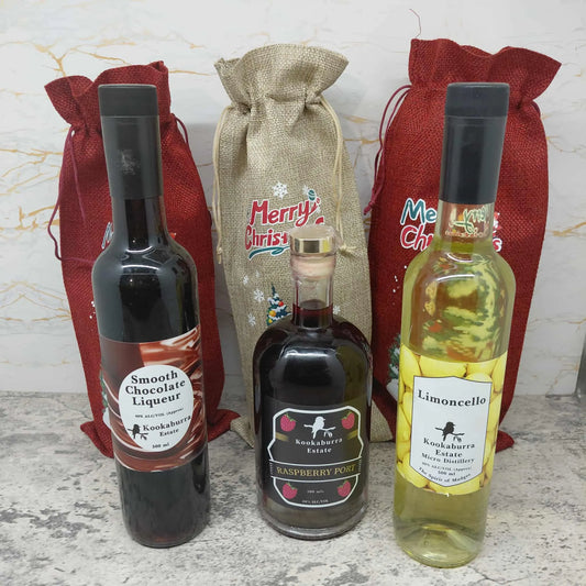 Christmas Wrapped Bottles